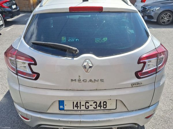 Renault Megane Estate, Diesel, 2014, Silver