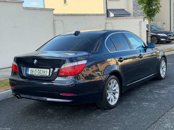 BMW 5-Series Saloon, Diesel, 2008, Blue