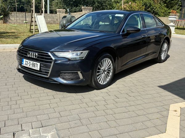 Audi A6 Saloon, Diesel, 2022, Blue