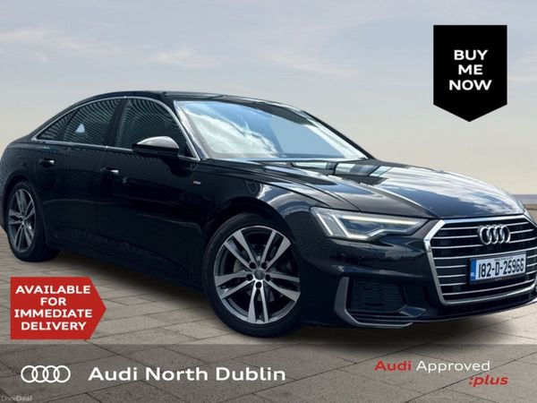 Audi A6 Saloon, Diesel, 2018, Black