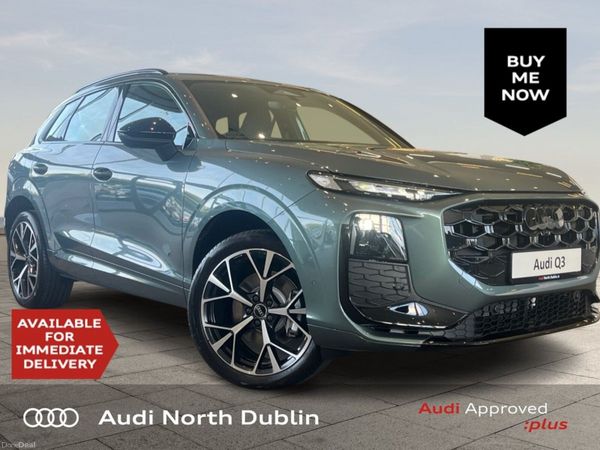 Audi Q3 SUV, Petrol Plug-in Hybrid, 2026, Green