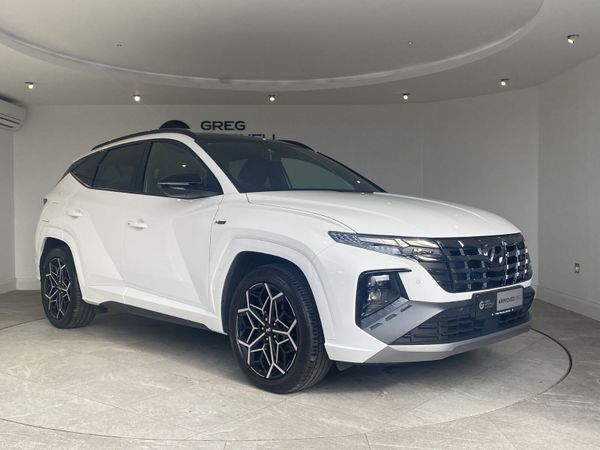 Hyundai Tucson SUV, Petrol Hybrid, 2024, White