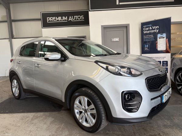 Kia Sportage SUV, Diesel, 2017, Silver