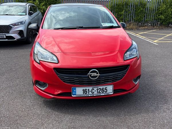 Opel Corsa Hatchback, Petrol, 2016, Red