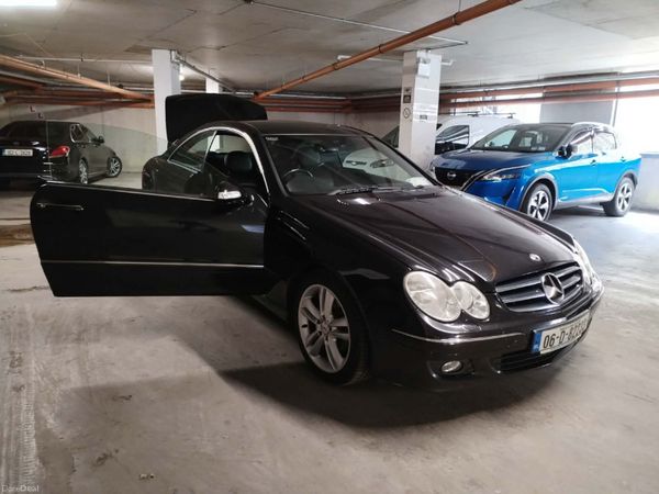 Mercedes-Benz CLK Coupe, Petrol, 2006, Black