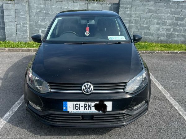 Volkswagen Polo Hatchback, Petrol, 2016, Black