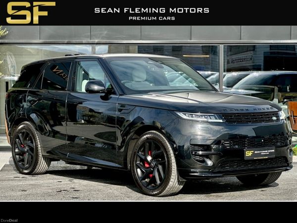 Land Rover Range Rover Sport SUV, Petrol Hybrid, 2025, Black