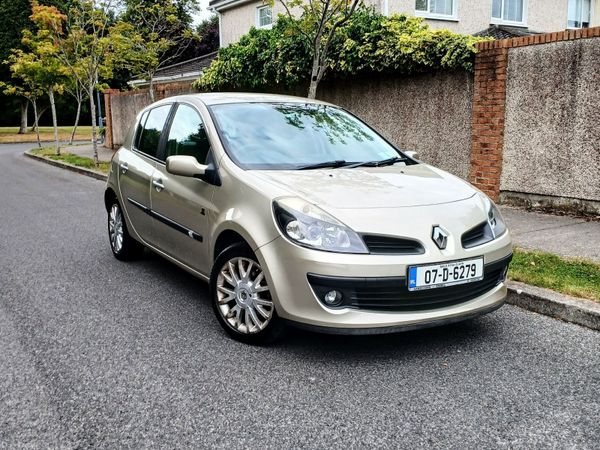 Renault Clio Hatchback, Petrol, 2007, Yellow