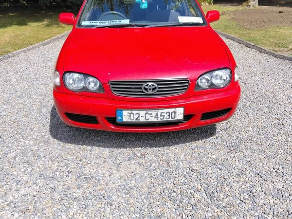 Toyota Corolla Hatchback, Petrol, 2002, Red