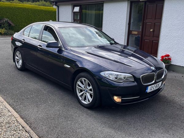 BMW 5-Series Saloon, Diesel, 2012, Blue