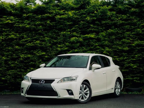 Lexus CT Hatchback, Petrol Hybrid, 2017, White