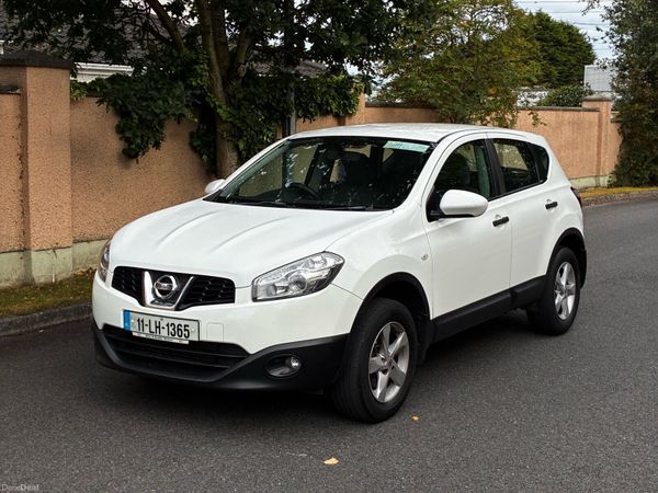 Nissan Qashqai Hatchback, Diesel, 2011, White