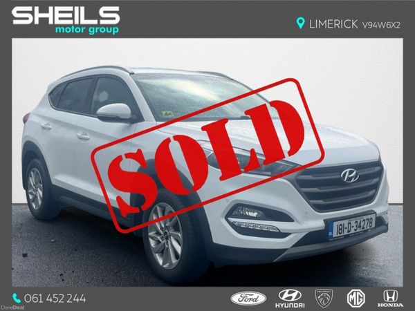 Hyundai Tucson SUV, Petrol, 2018, White