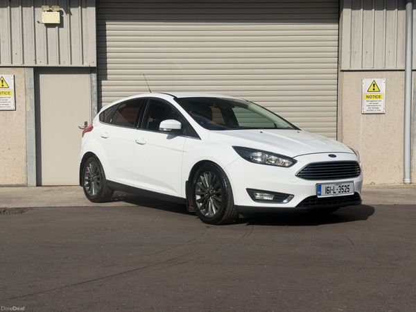 Ford Focus Hatchback, Diesel, 2016, White