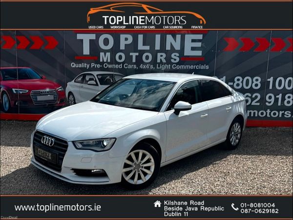 Audi A3 Saloon, Petrol, 2015, White