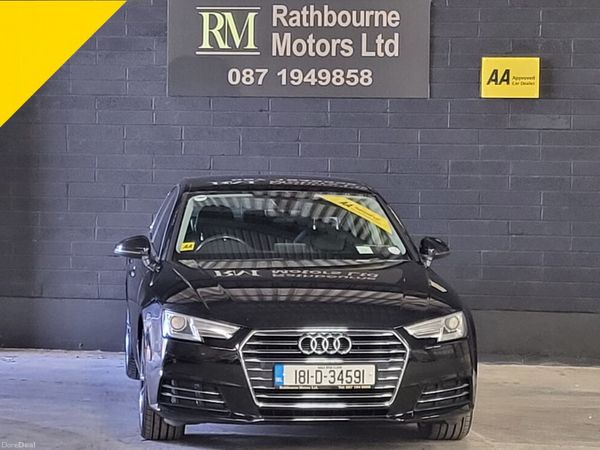 Audi A4 Saloon, Diesel, 2018, Black