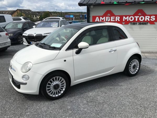 Fiat 500 Hatchback, Petrol, 2012, White