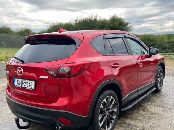 Mazda CX-5 SUV, Diesel, 2017, Red
