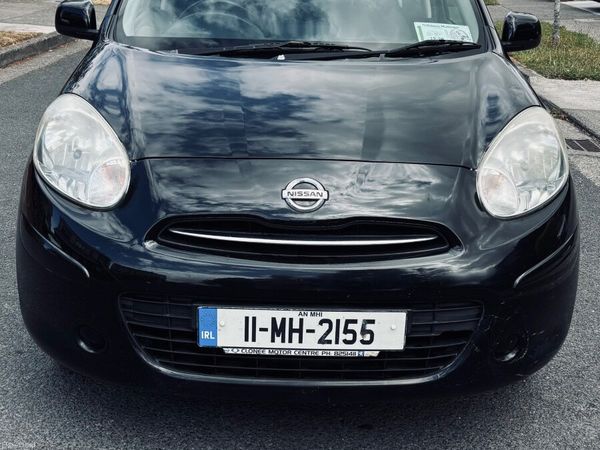 Nissan Micra Hatchback, Petrol, 2011, Black