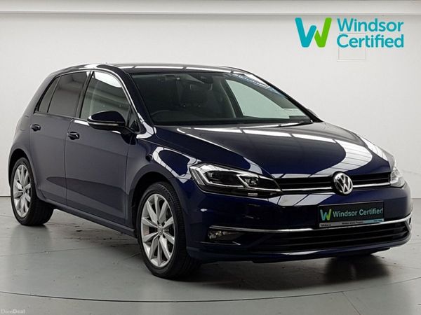 Volkswagen Golf Hatchback, Petrol, 2019, Blue