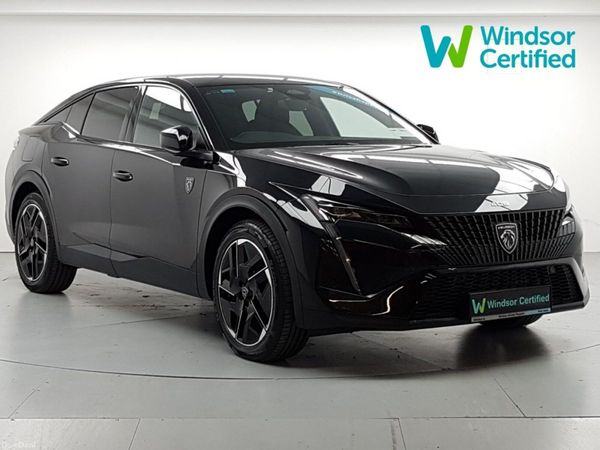 Peugeot 408 Hatchback, Petrol Plug-in Hybrid, 2024, Black