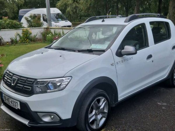 Dacia Sandero Stepway Hatchback, Petrol, 2019, White