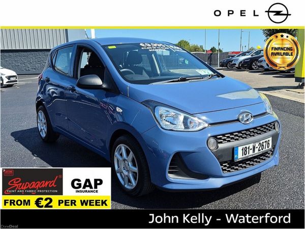 Hyundai i10 Hatchback, Petrol, 2018, Blue