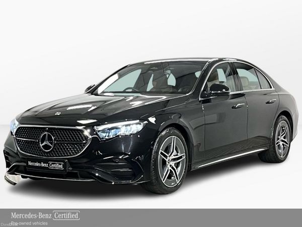 Mercedes-Benz E-Class Saloon, Diesel Hybrid, 2024, Black