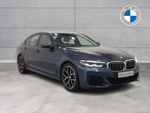 BMW 5-Series Saloon, Diesel, 2023, Blue