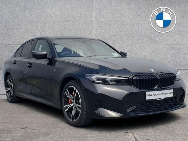 BMW 3-Series Saloon, Petrol Plug-in Hybrid, 2025, Black