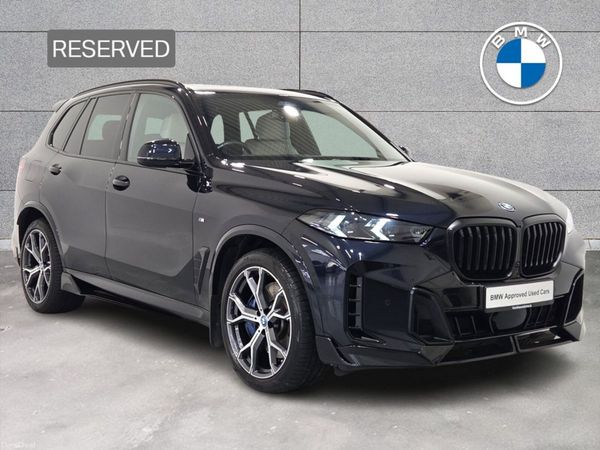 BMW X5 SUV, Petrol Plug-in Hybrid, 2024, Black