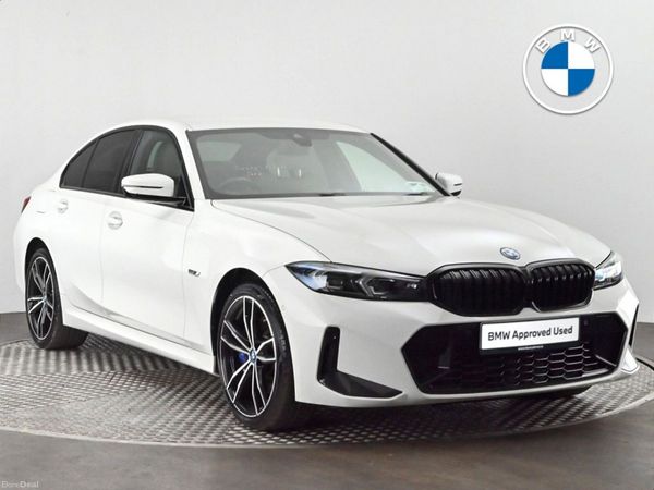 BMW 3-Series Saloon, Petrol Plug-in Hybrid, 2023, White