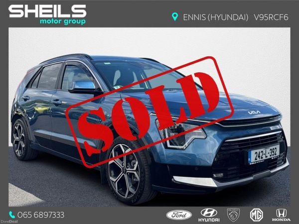 Kia Niro SUV, Petrol Plug-in Hybrid, 2024, Blue