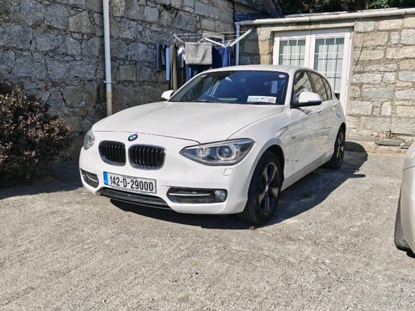 BMW 1-Series Hatchback, Petrol, 2014, White