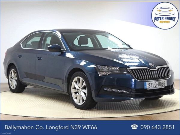 Skoda Superb Saloon, Diesel, 2023, Blue