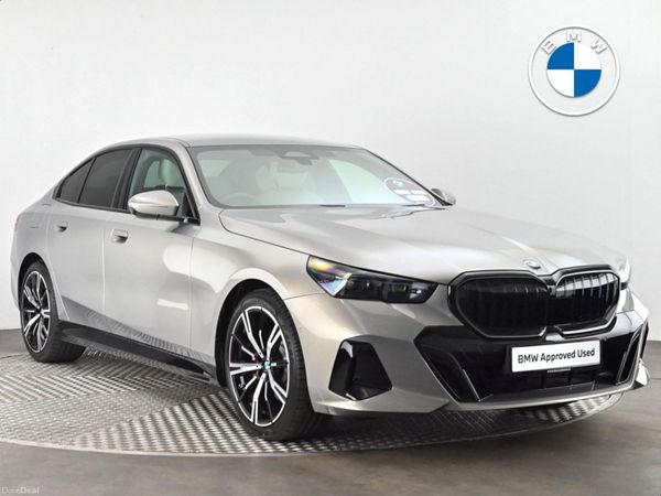 BMW 5-Series Saloon, Petrol Hybrid, 2026, Grey