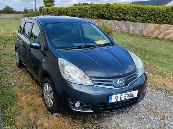 Nissan Note MPV, Petrol, 2012, Blue