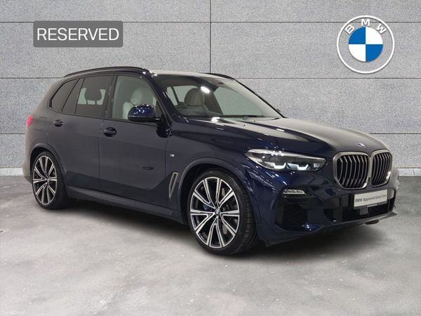 BMW X5 SUV, Petrol Plug-in Hybrid, 2021, Blue