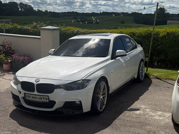 BMW 3-Series Saloon, Diesel, 2013, White