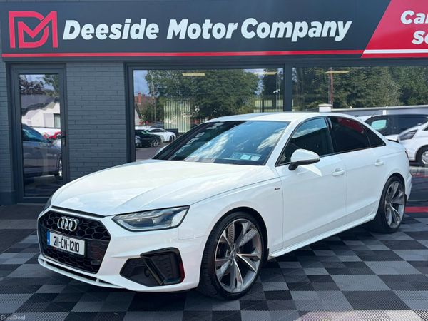 Audi A4 Saloon, Diesel, 2021, White