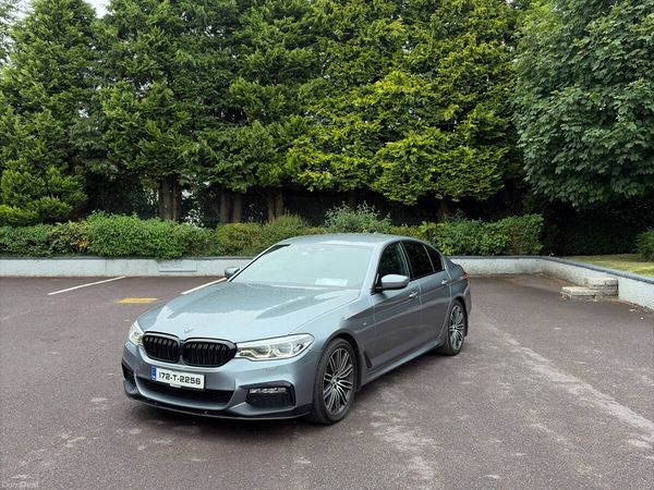 BMW 5-Series Saloon, Diesel, 2017, Blue