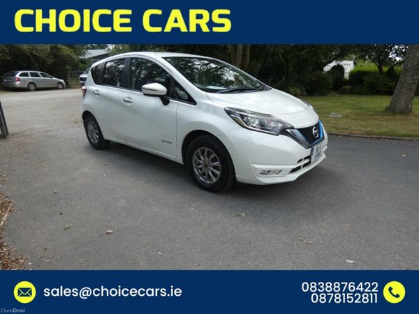 Nissan Note Hatchback, Petrol Hybrid, 2018, White