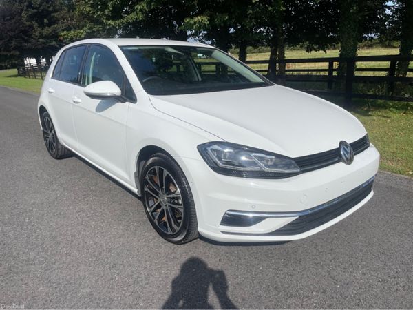Volkswagen Golf Hatchback, Petrol, 2019, White