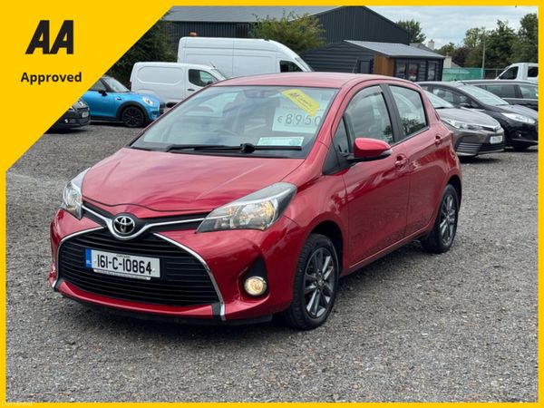Toyota Yaris Hatchback, Petrol, 2016, Red