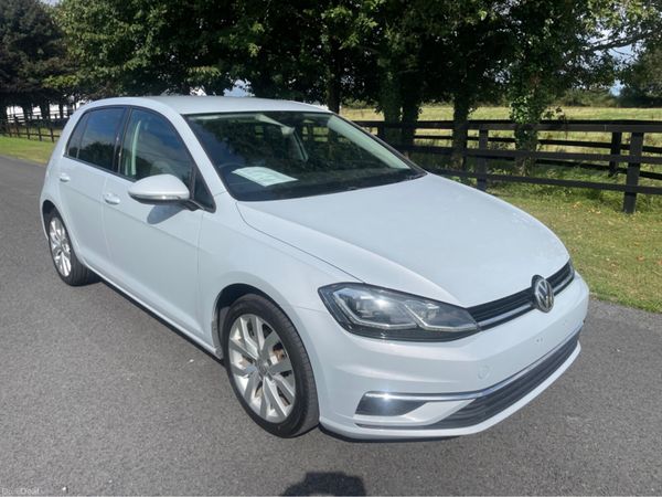 Volkswagen Golf Hatchback, Petrol, 2017, White