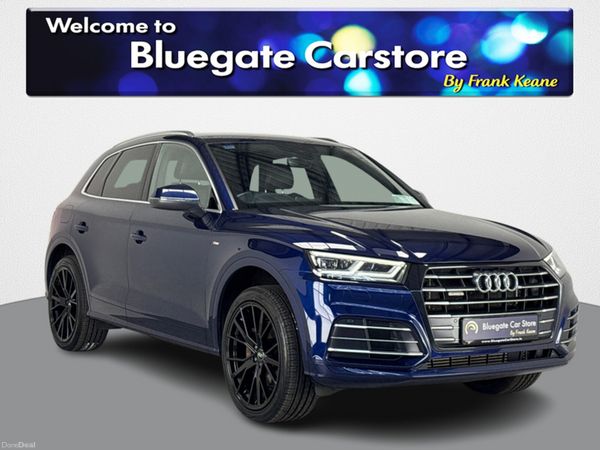 Audi Q5 Estate, Petrol Hybrid, 2020, Blue