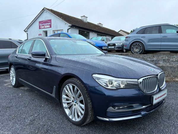 BMW 7-Series Saloon, Diesel, 2017, Blue