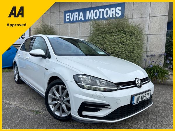 Volkswagen Golf Hatchback, Petrol, 2018, White