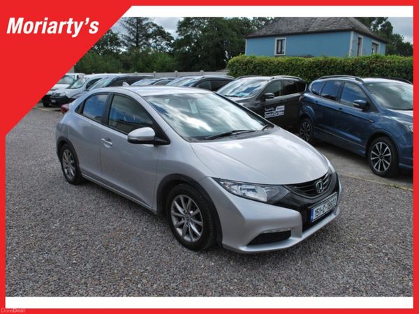 Honda Civic Hatchback, Petrol, 2015, Silver