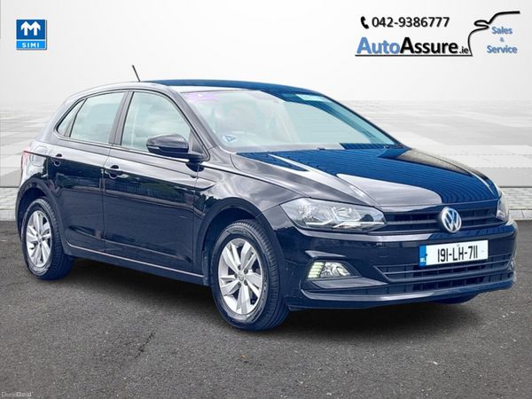 Volkswagen Polo Hatchback, Petrol, 2019, Black